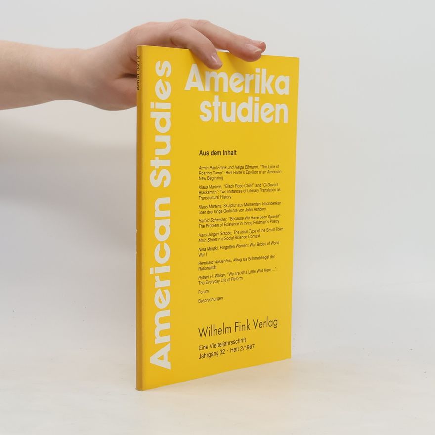 Collectif d'auteurs Amerika Studien 2/1987