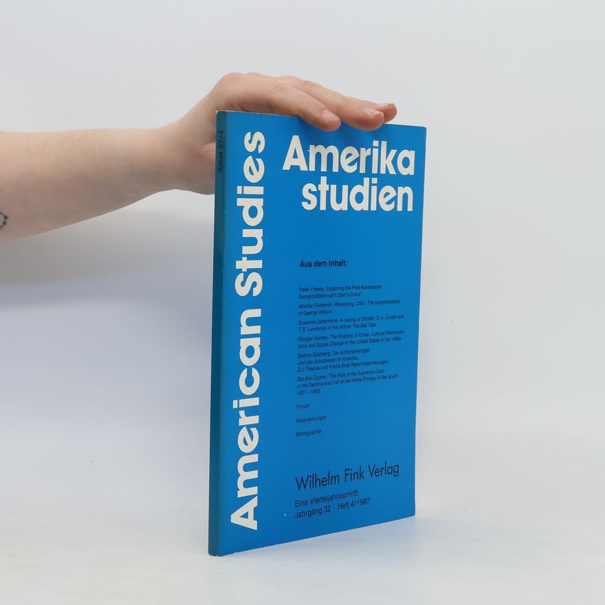 Autorenkollektiv Amerika Studien 4/1987