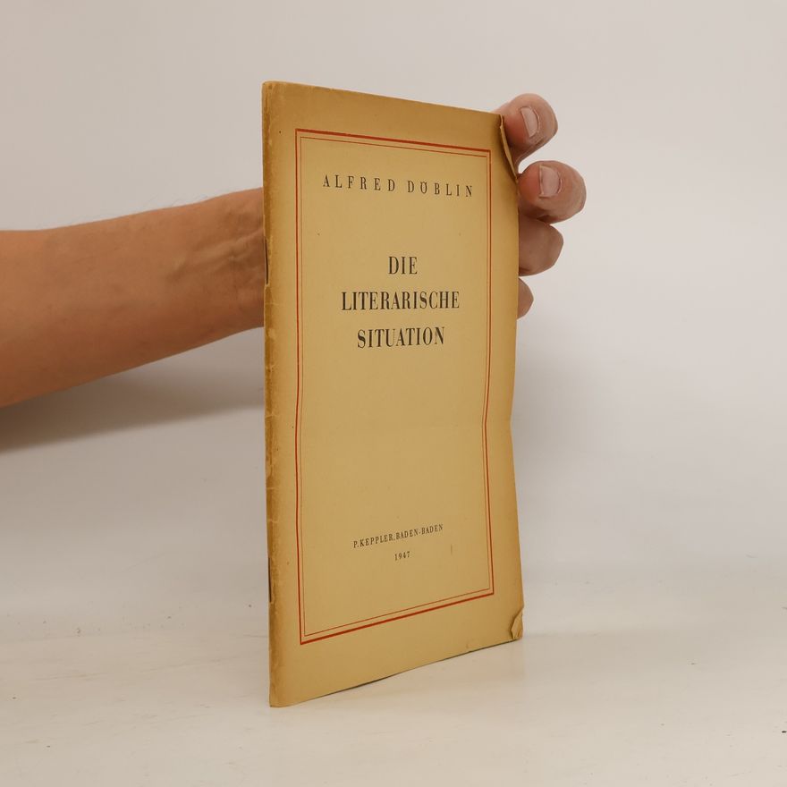 Alfred Döblin Die literarische Situation