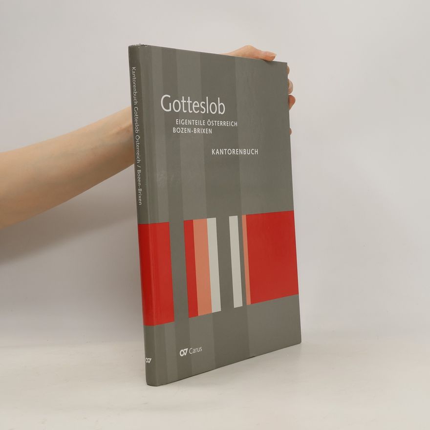 Kolektiv autorů Kantorenbuch zum Gotteslob. Eigenteil Österreich. Bozen-Brixen