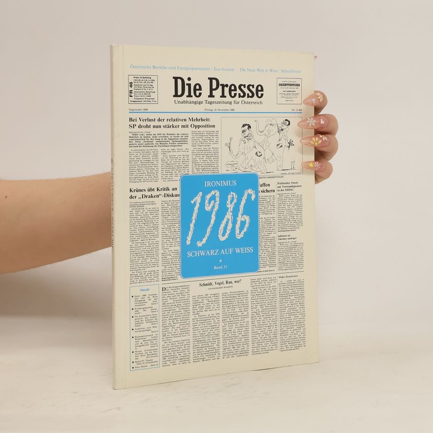 Gustav Peichl Ironimus. Die Presse 1986