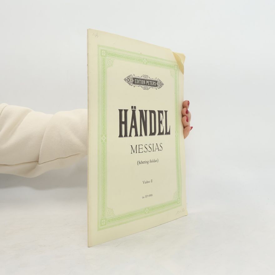 George Frideric Handel Messias. Violino II