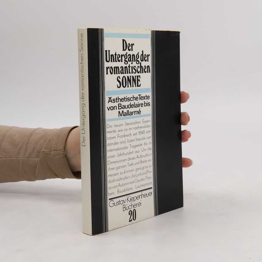Collectif d'auteurs Der Untergang der romantischen Sonne
