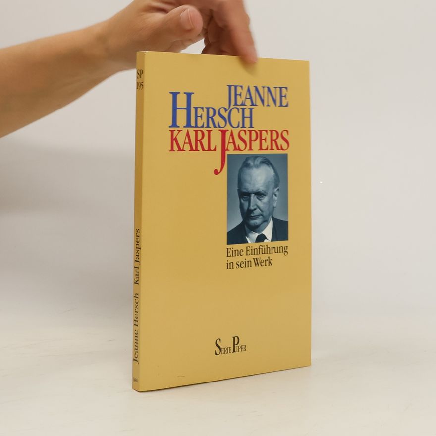 Jeanne Hersch Karl Jaspers