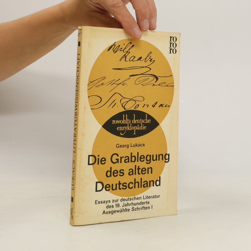 George Lukács Das Grablegung des Deutschland