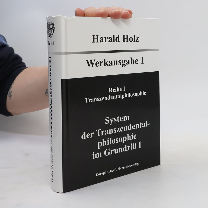 Harald Holz Werkausgabe
