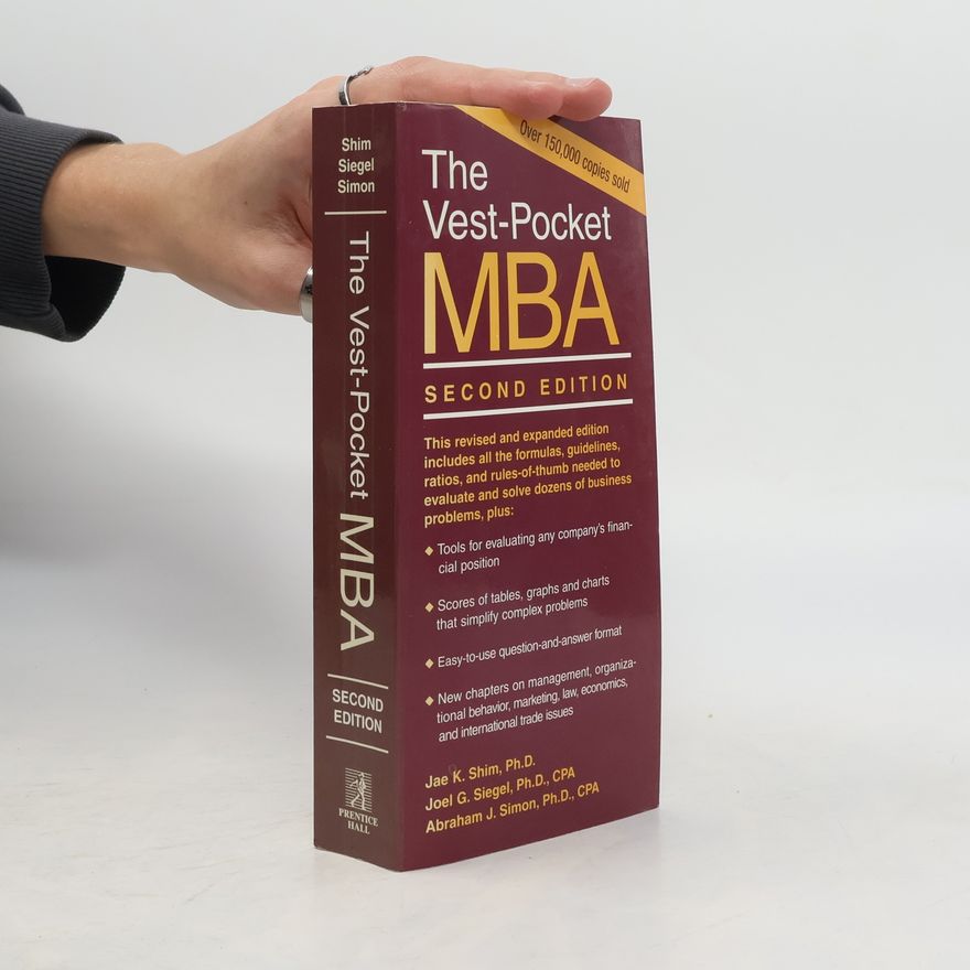 Jae K. Shim The Vest-Pocket MBA