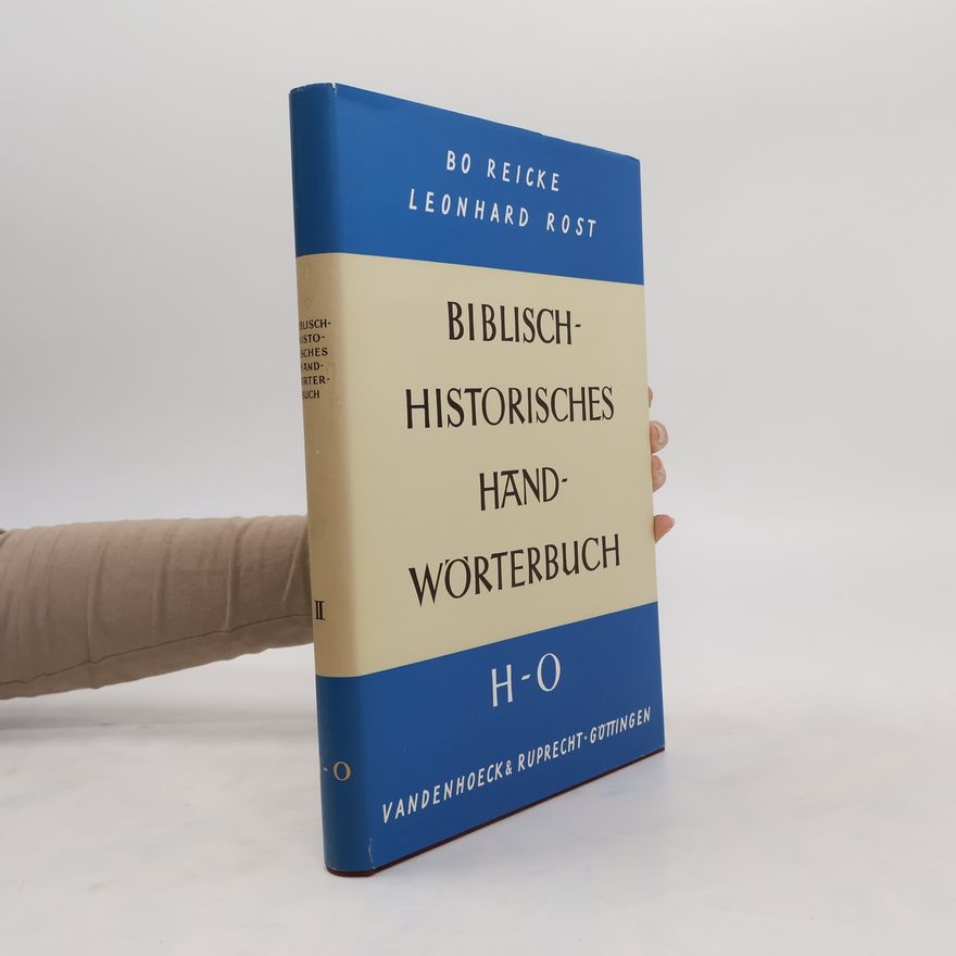 Kolektiv autorů Biblisch-Historisches Handwörterbuch, Band 2. H-O