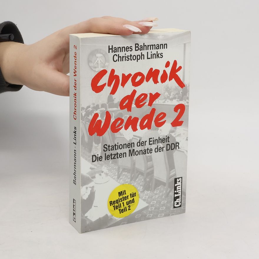 Christoph Links Stationen der Einheit, Die letzten Monate der DDR