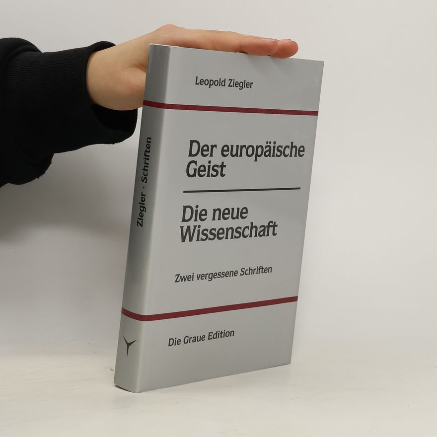 Leopold Ziegler Der europäische Geist