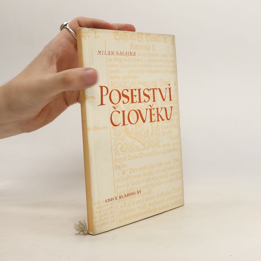 Milan Salajka Poselství člověku