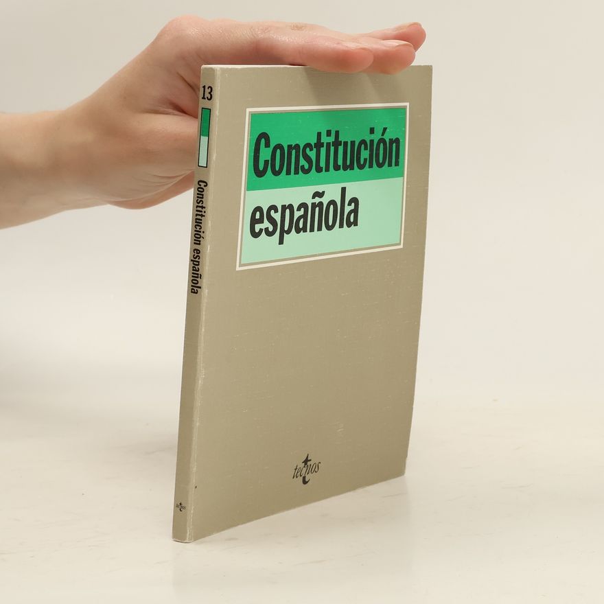 Collectif d'auteurs Constitución española