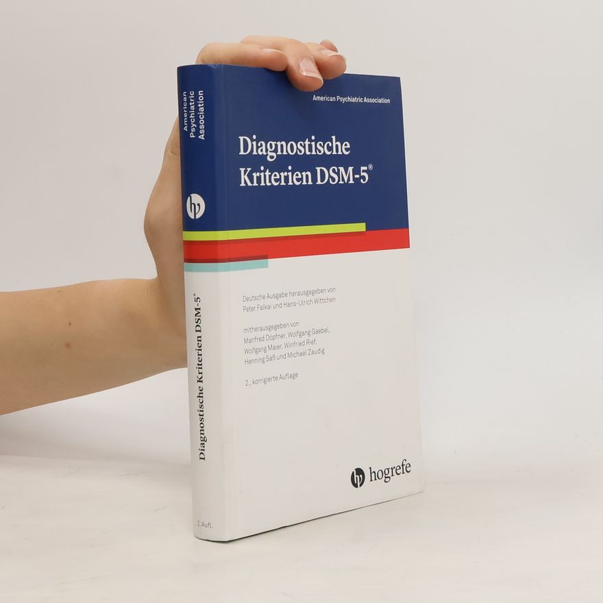 American Psychiatric Association Diagnostische Kriterien DSM-5