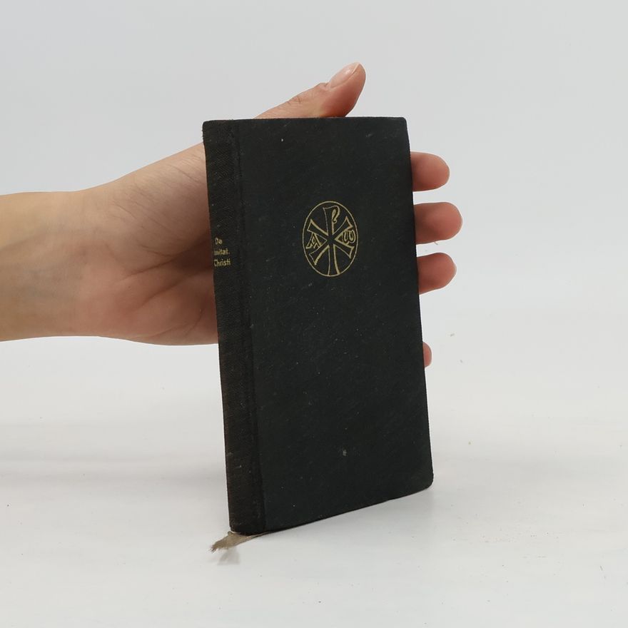 À. Kempis Thomas De Imitatione Christi. Libri Quatuor