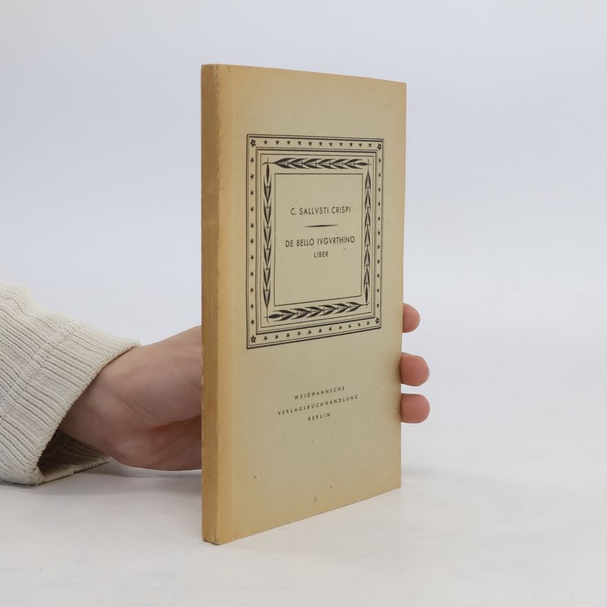 Rudolf Jacobs C. Sallvsti Crispi De bello Ivgvrthino liber