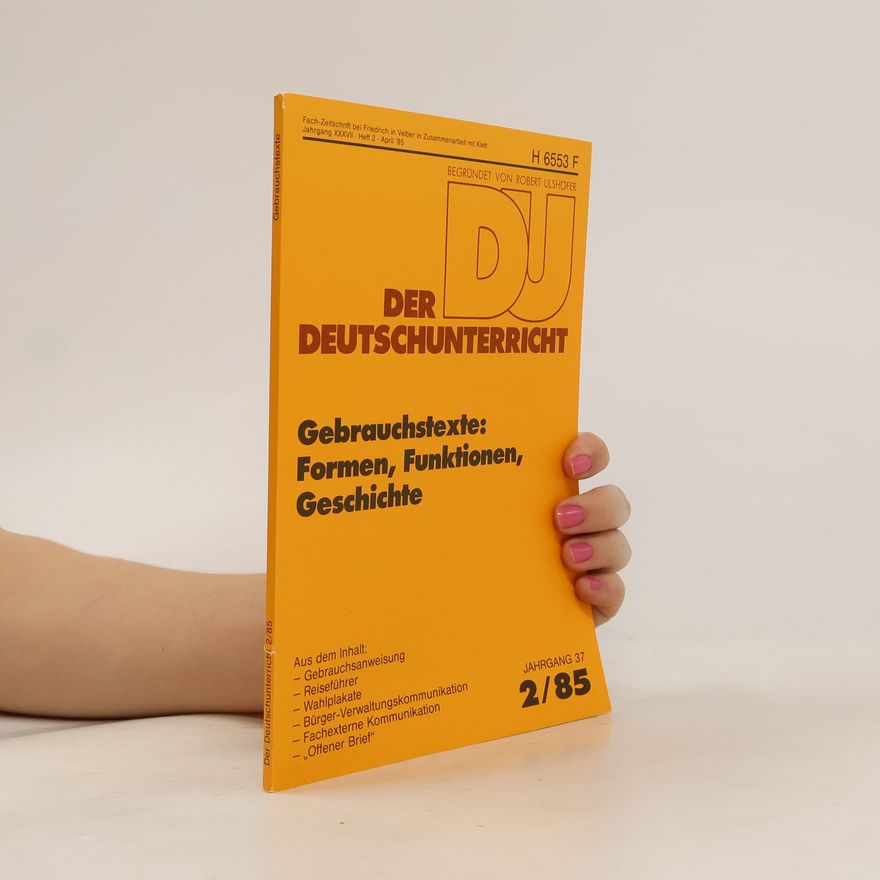 Autorenkollektiv Der Deutschunterricht