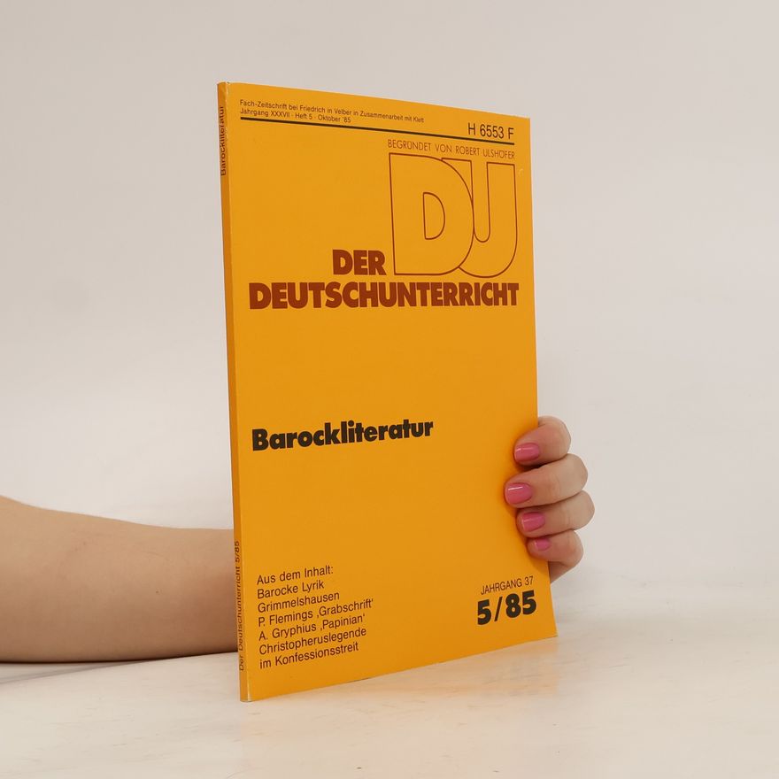 Autorenkollektiv Der Deutschunterricht 5/85