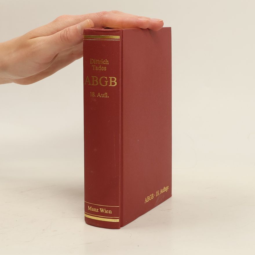 Autorenkollektiv Dittrich Tades ABGB