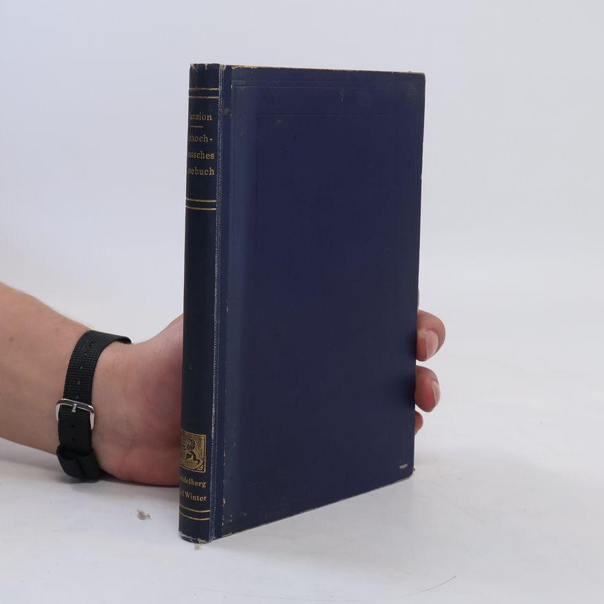 Joseph Mansion Althochdeutsches Lesebuch