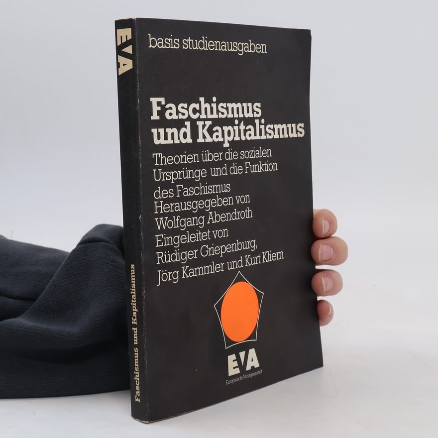 Wolfgang Abendroth Faschismus und Kapitalismus