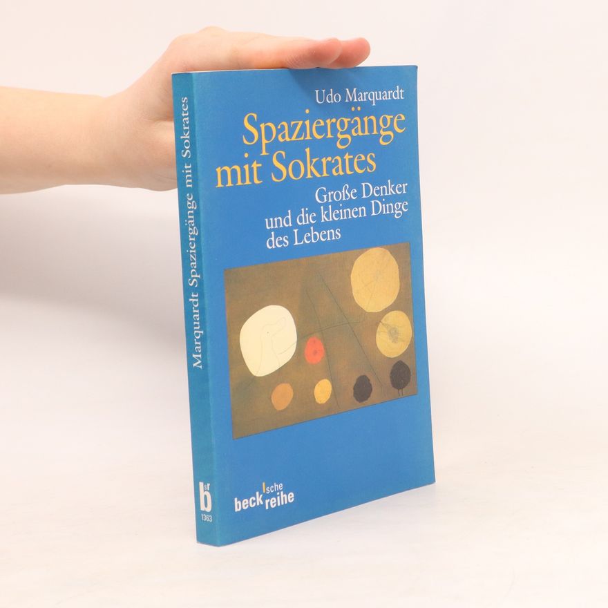 Udo Marquardt Spaziergänge mit Sokrates