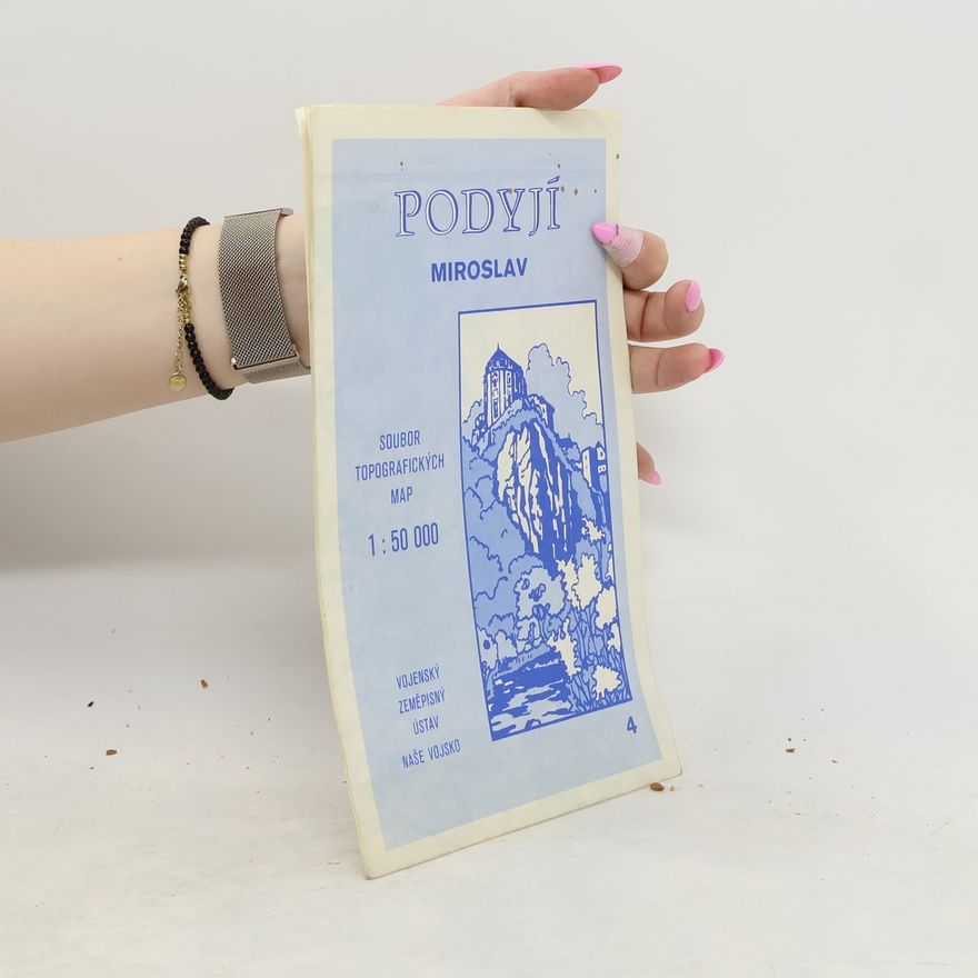 Kolektiv autorů Podyjí 4. Soubor topografických map
