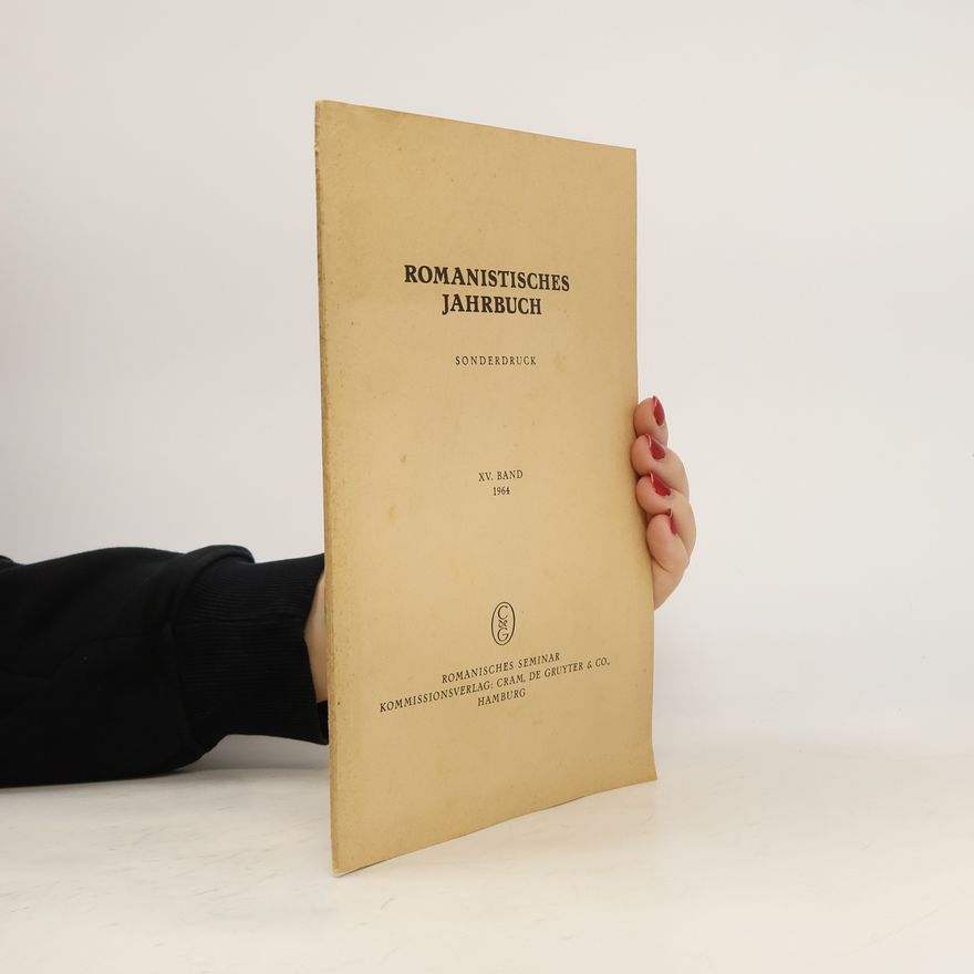 Collectif d'auteurs Romanistisches Jahrbuch XV. Band 1964