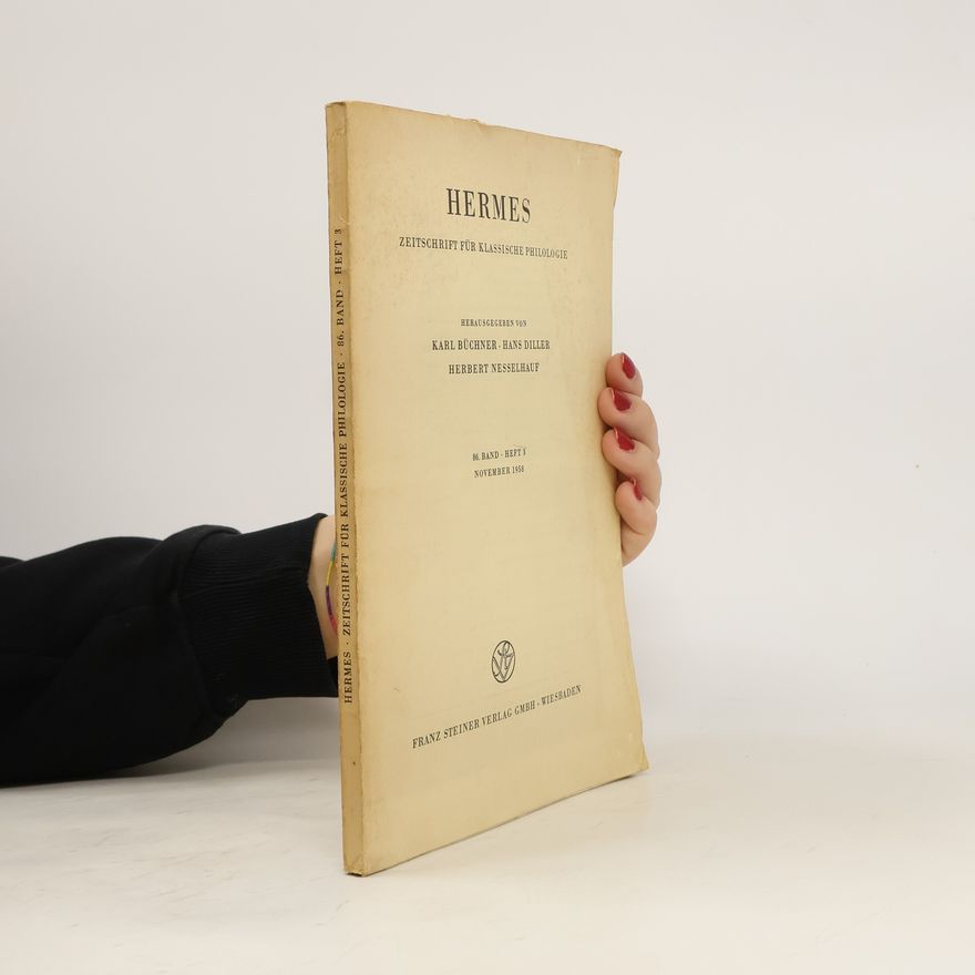 Karl Buchner Hermes. Heft 3