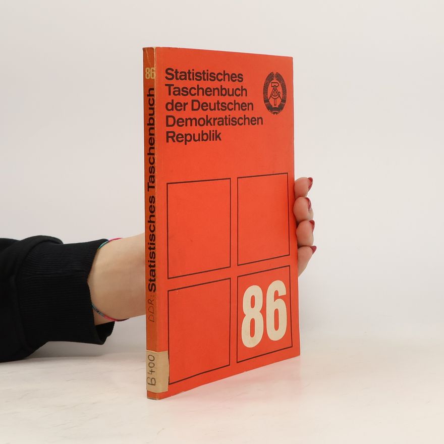 AA.VV. Statistisches Taschenbuch der Deutschen Demokratischen Republik 1986