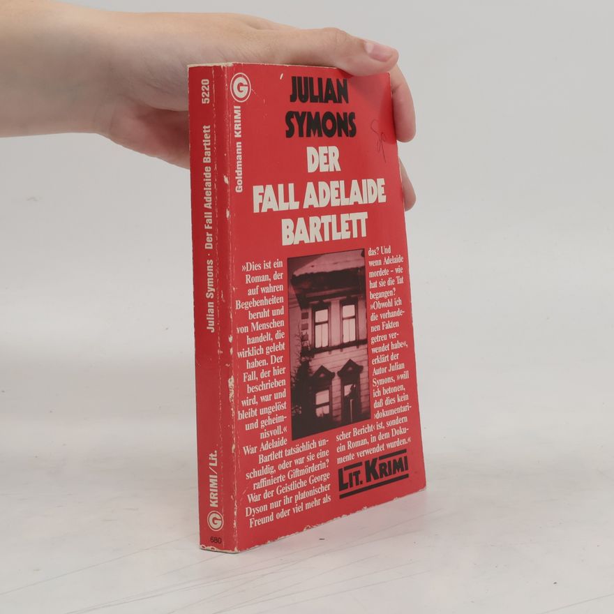 Julian Symons Der Fall Adelaide Bartlett