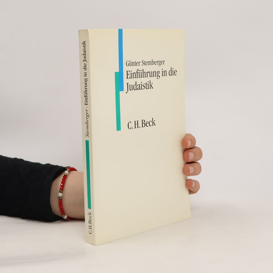 Günter Stemberger Einführung in die Judaistik