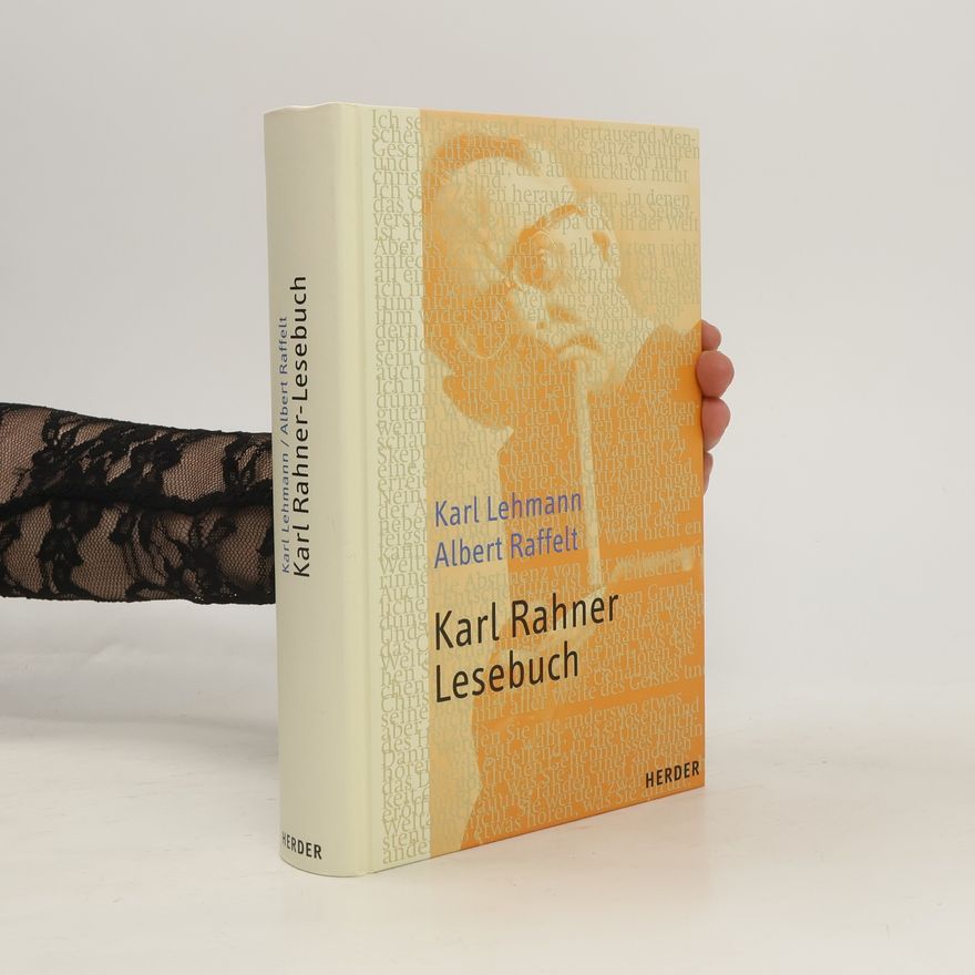 Karl Rahner Karl-Rahner-Lesebuch
