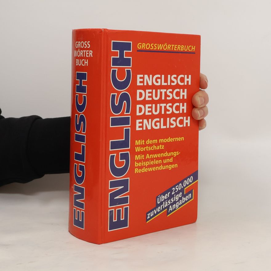 Autorenkollektiv Grosswörterbuch Englisch-Deutsch, Deutsch-Englisch
