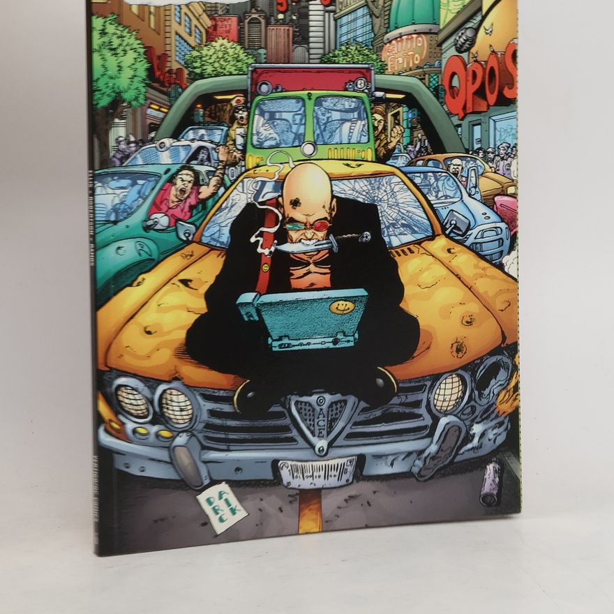 Darick Robertson Transmetropolitan. Gouge Away.