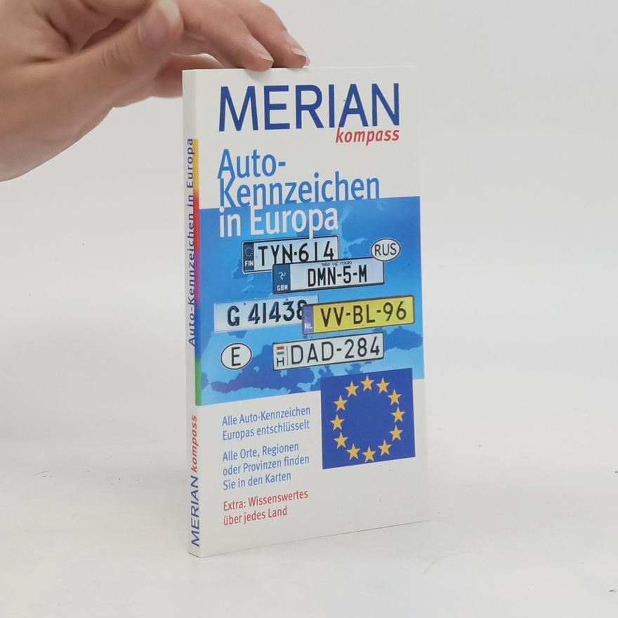 Autorenkollektiv Autokennzeichen in Europa.