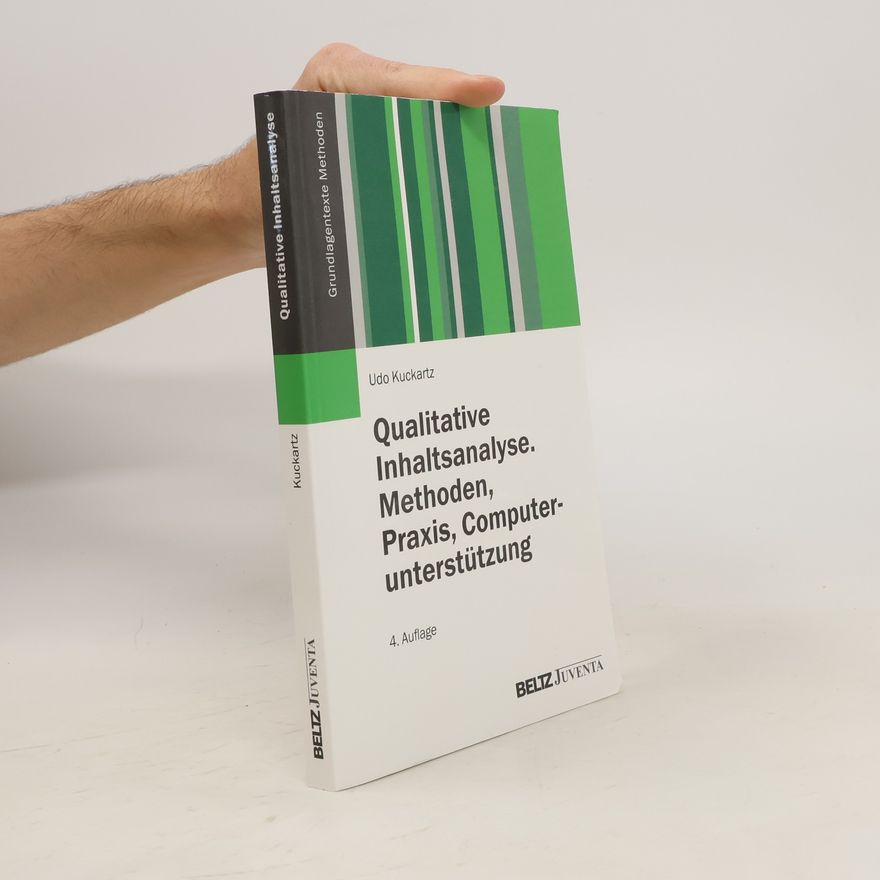 Udo Kuckartz Qualitative Inhaltsanalyse