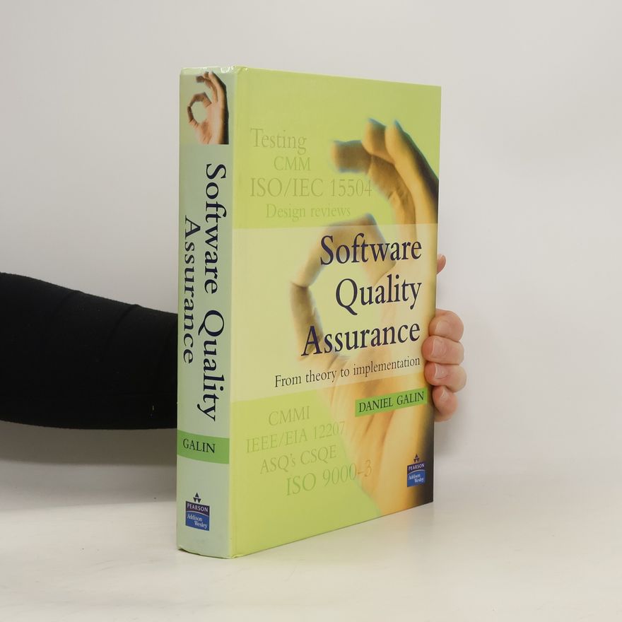 Daniel Galin Software Quality Assurance