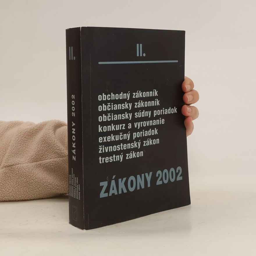 Kolektiv autorů Zákony II/2002