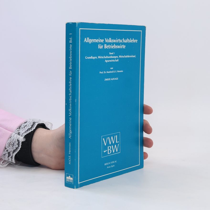 Autorenkollektiv Allgemeine Volkswirtschaftslehre für Betriebswirte