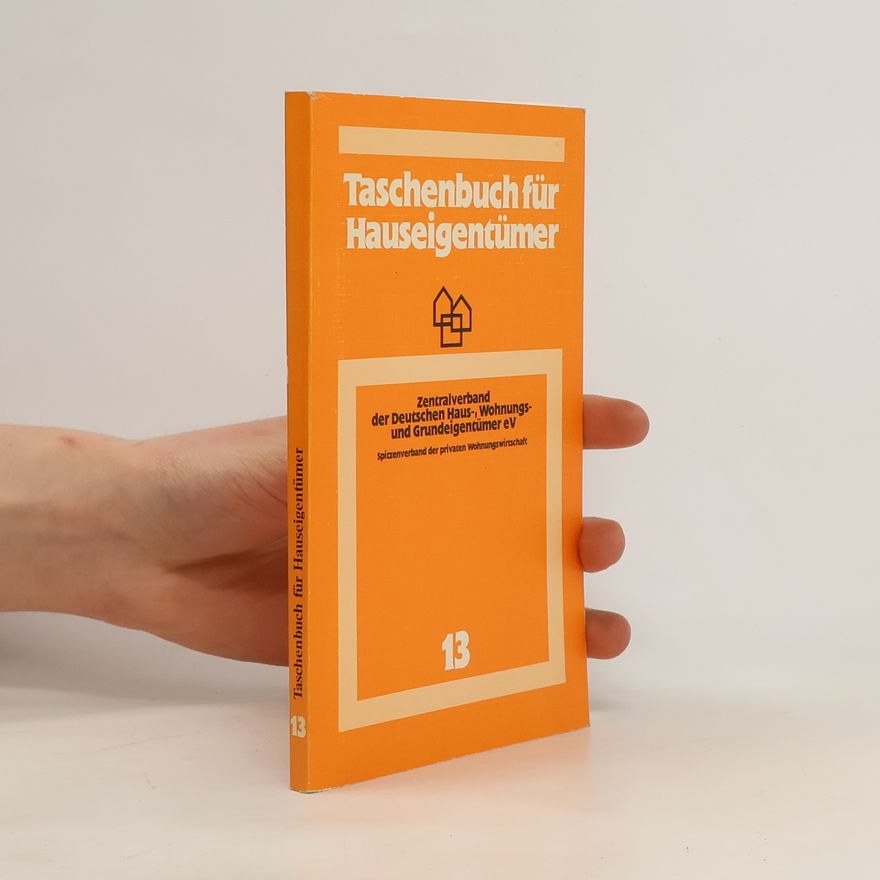 Autorenkollektiv Taschenbuch für Hauseigentümer 13