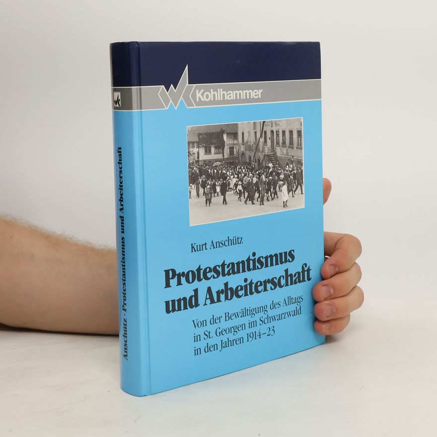 Kurt Anschütz Protestantismus und Arbeiterschaft