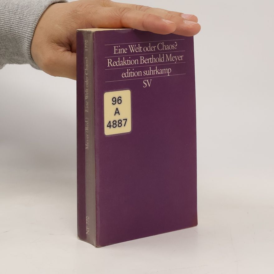 Berthold Meyer Eine Welt oder Chaos?