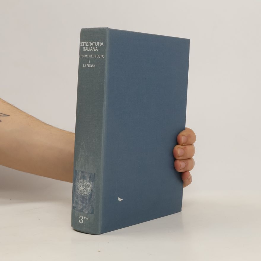 Autorenkollektiv Letteratura italiana. Le forme del testo. II., La prosa