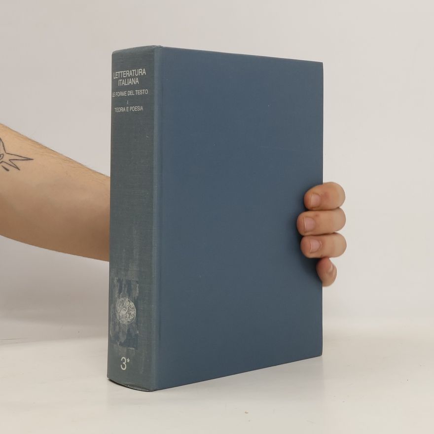 Autorenkollektiv Letteratura italiana. Le forme del testo. I., Teoria e poesia