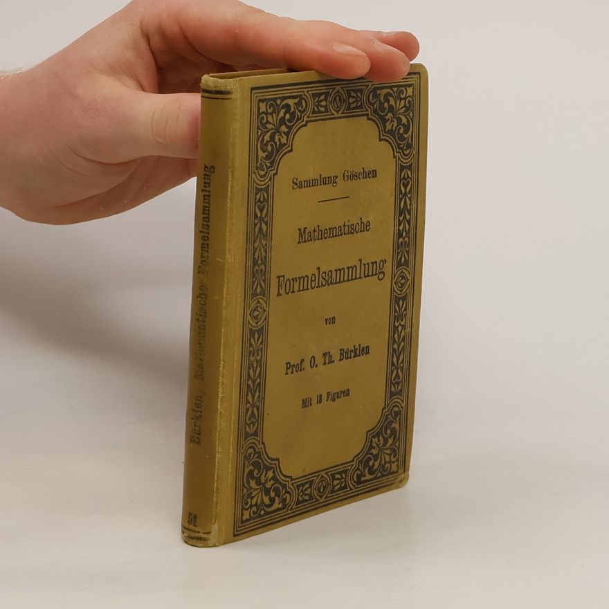 O. Th. Bürklen Mathematische Formelsammlung