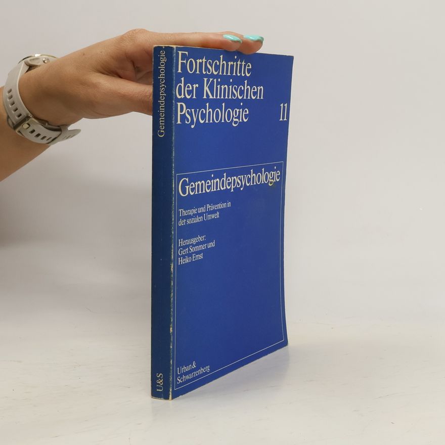 Gert Sommer Gemeindepsychologie