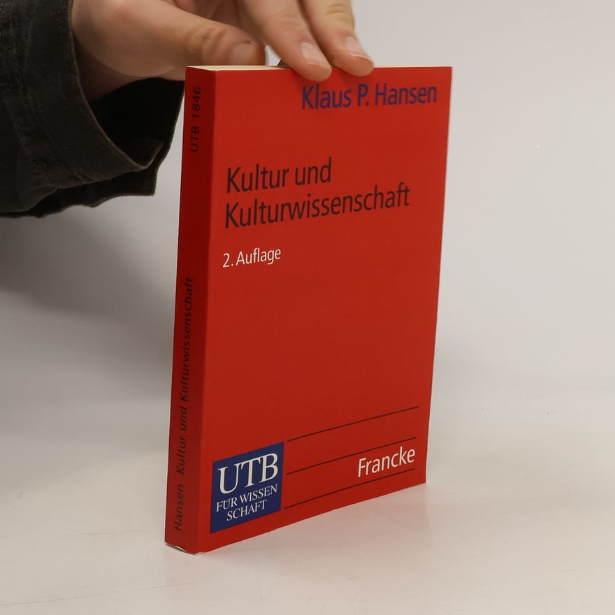 Klaus P. Hansen Kultur und Kulturwissenschaft