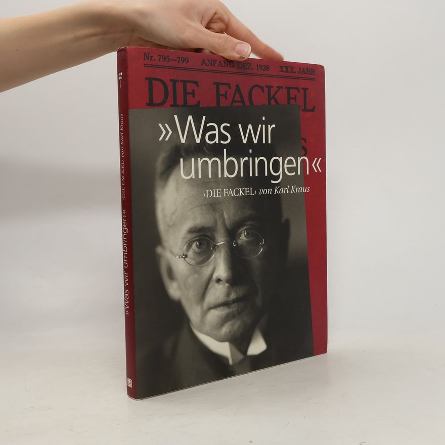 Heinz Lunzer "Was wir umbringen"