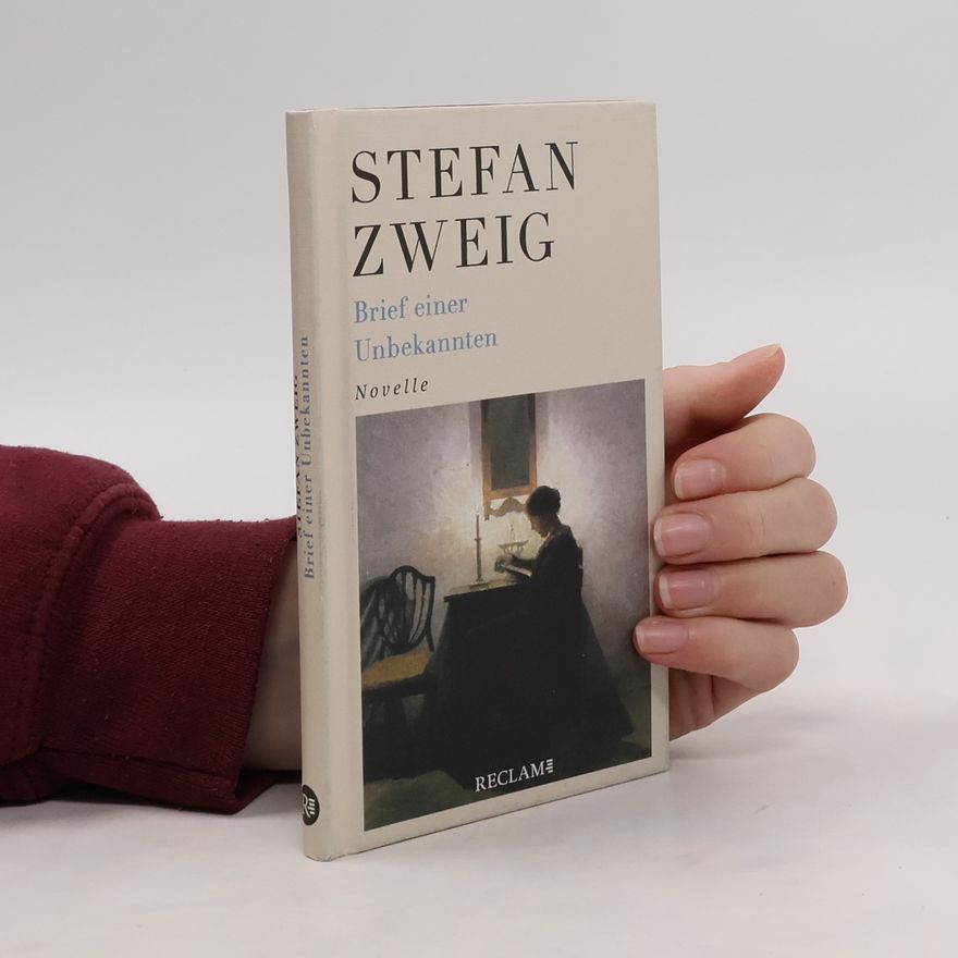 Stefan Zweig Brief einer Unbekannten