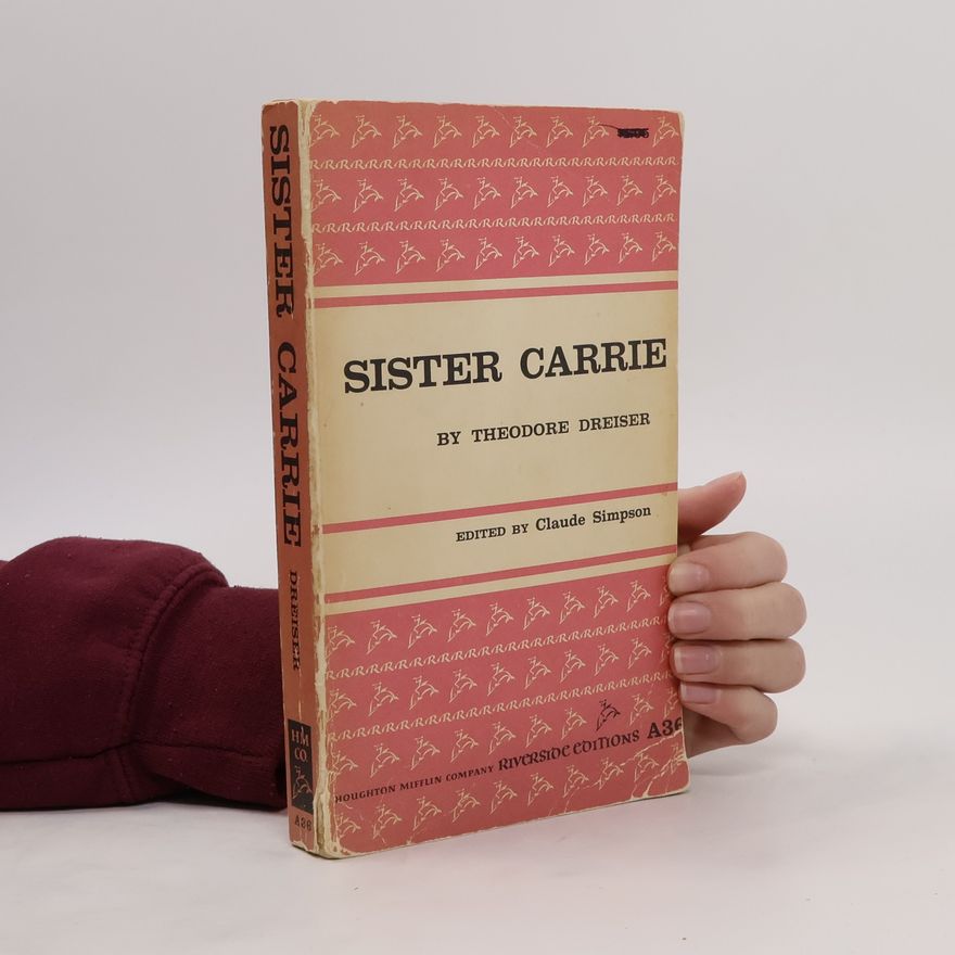 Theodore Dreiser Sister Carrie